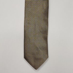 Cravate Ben Silver Gold and Blue Men's Silk Tie